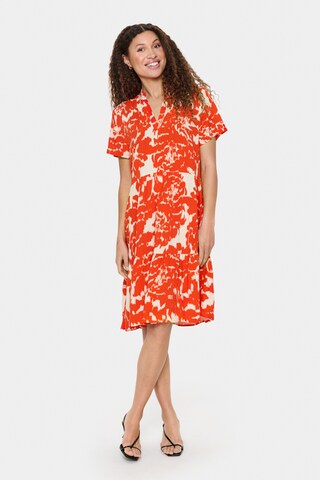 SAINT TROPEZ Kleid 'Eda' in Rot