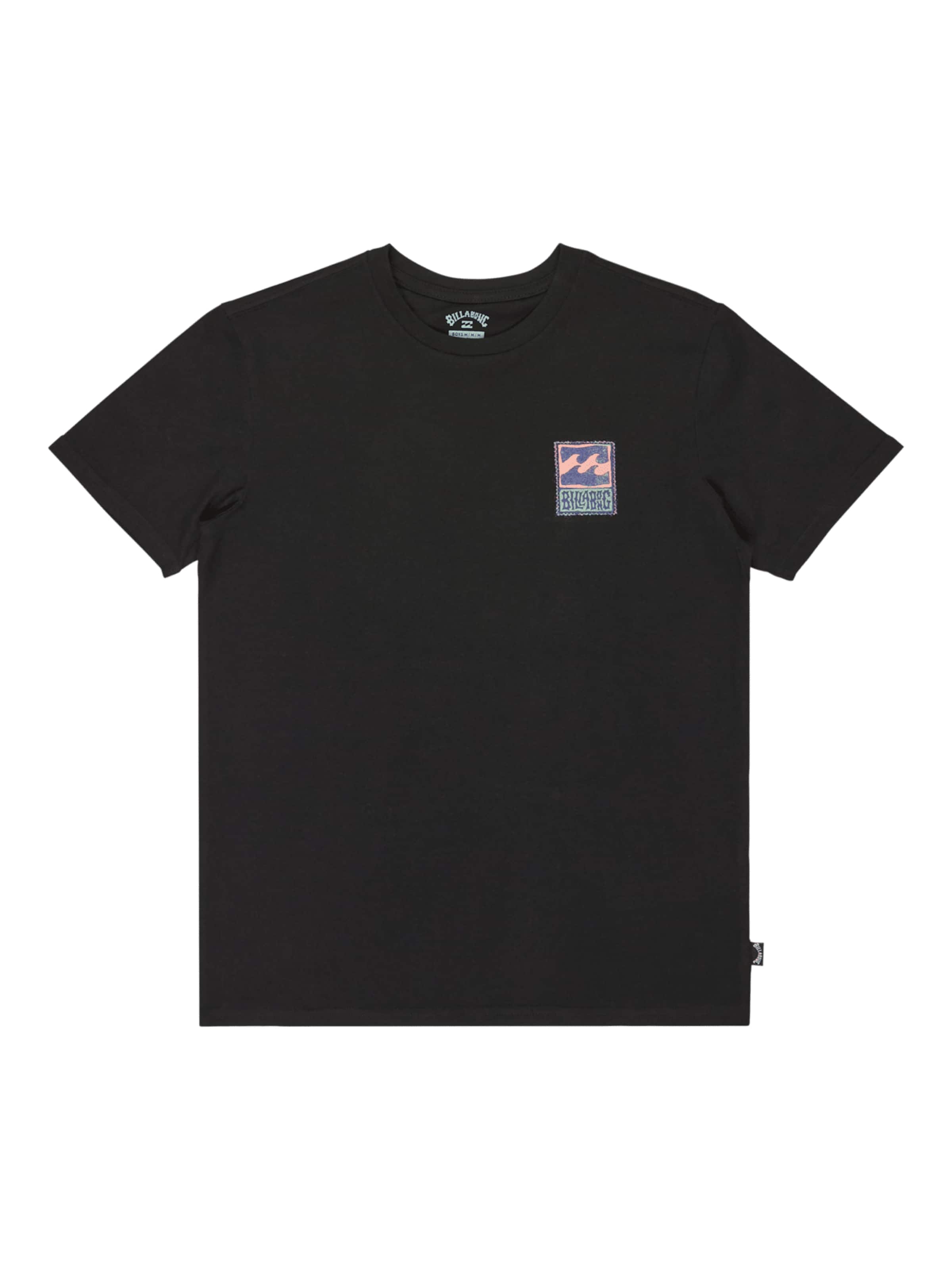 BILLABONG Shirt 'Stamp' in Black: front