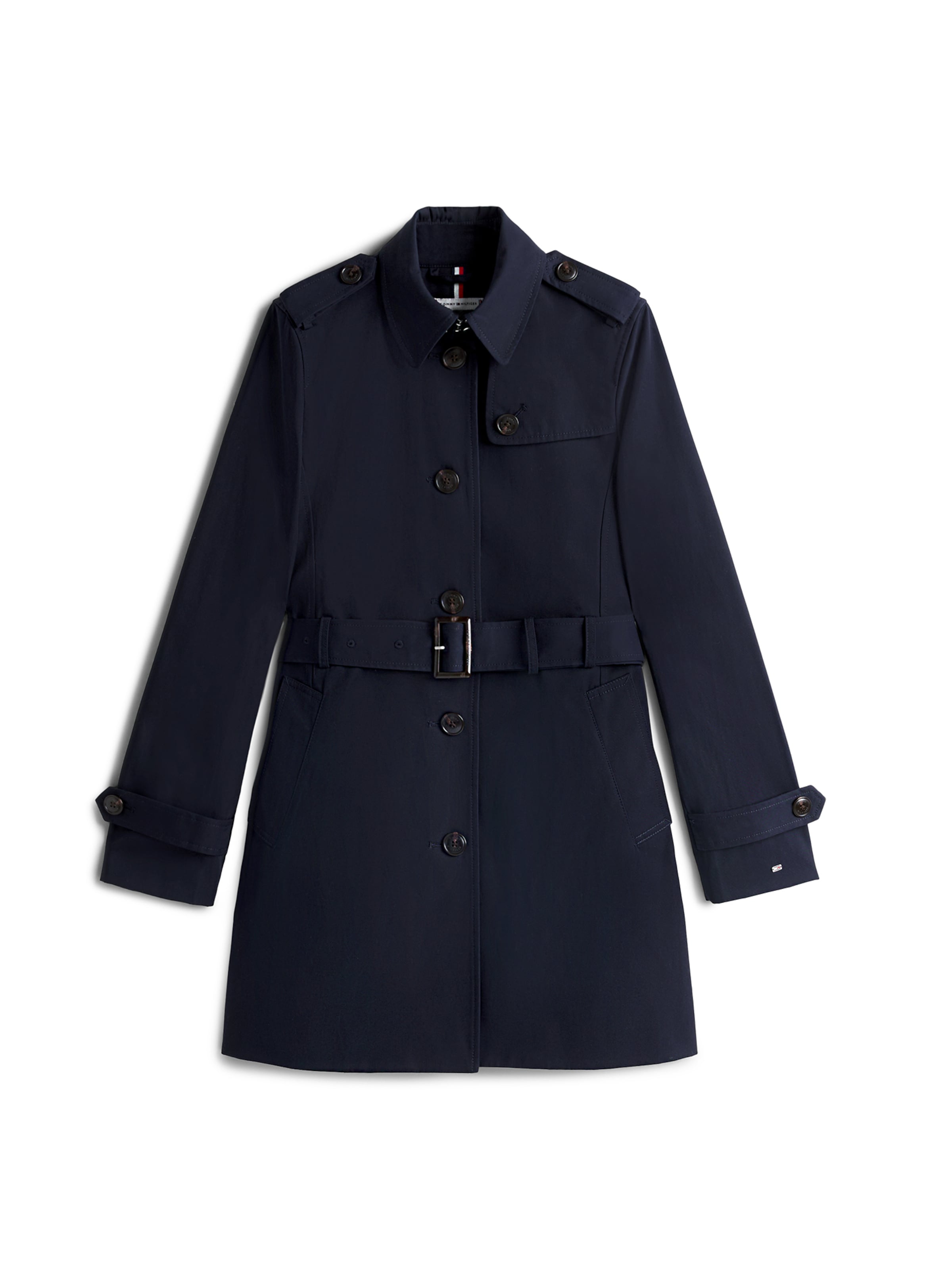 TOMMY HILFIGER Välikausitakki 'Heritage' värissä sininen: etupuoli