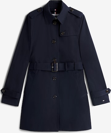 TOMMY HILFIGER Between-Seasons Coat 'Heritage' in Blue: front