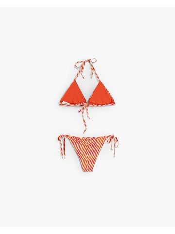 Scalpers Triangel Bikini in Orange