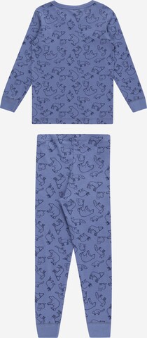 SCHIESSER Pajamas 'Wild Animals' in Blue