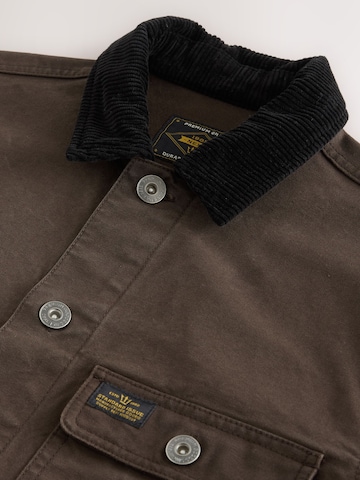 Next - Regular Fit Camisa em castanho