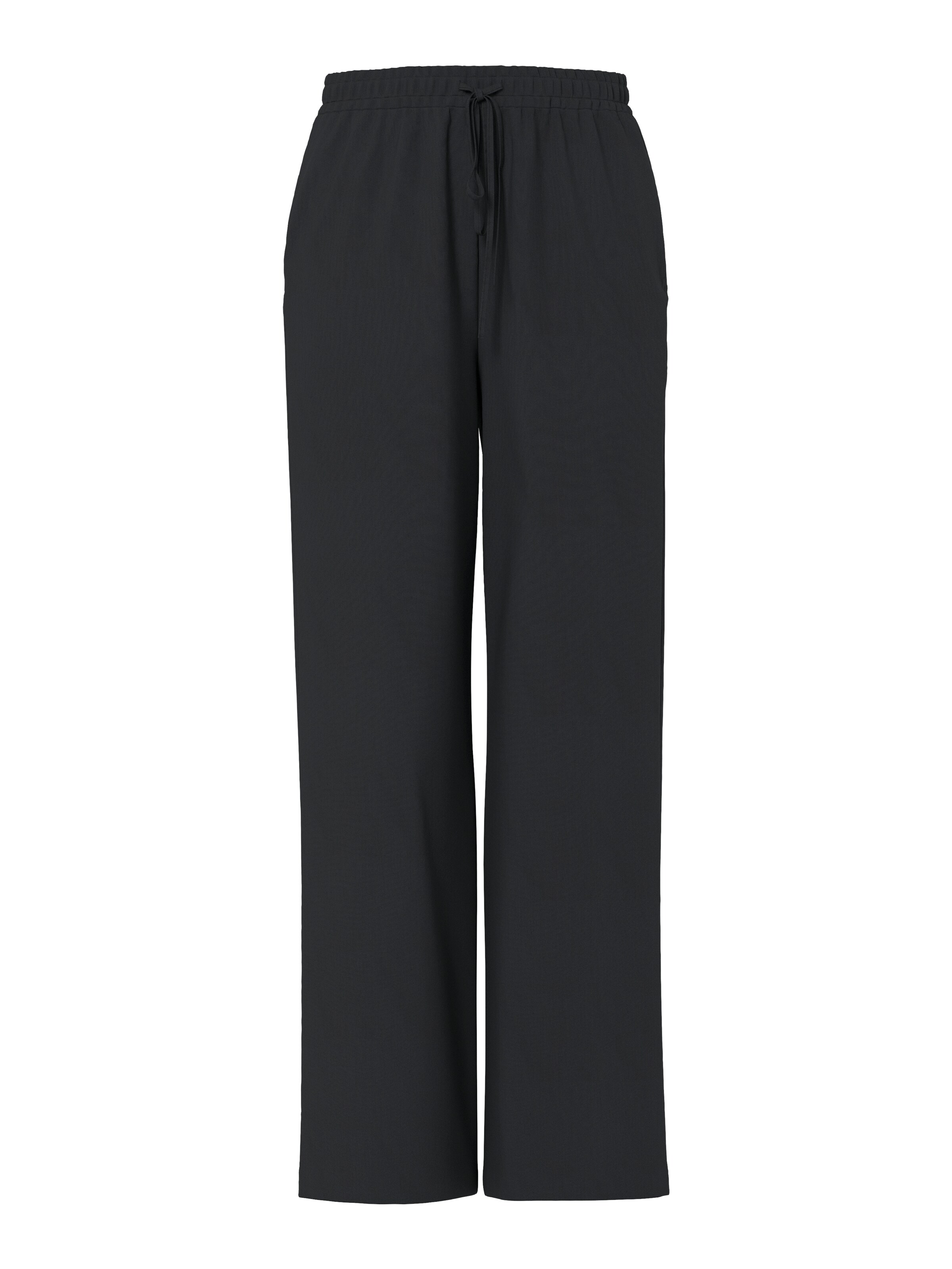 Pantaloni 'PCBosella' di PIECES in nero: frontale