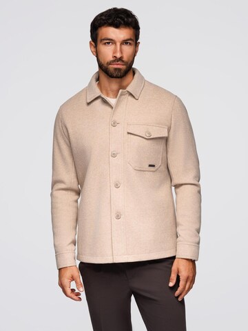 Veste mi-saison Ombre en beige