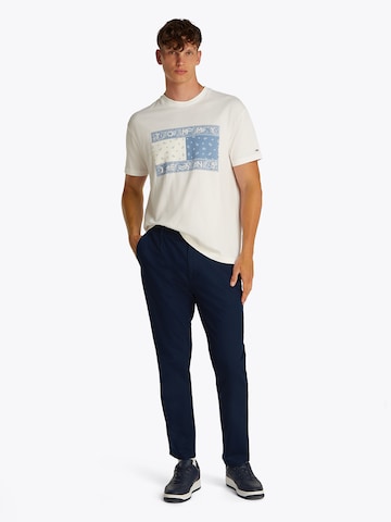 Regular Pantalon chino 'ISAAC' Tommy Jeans en bleu
