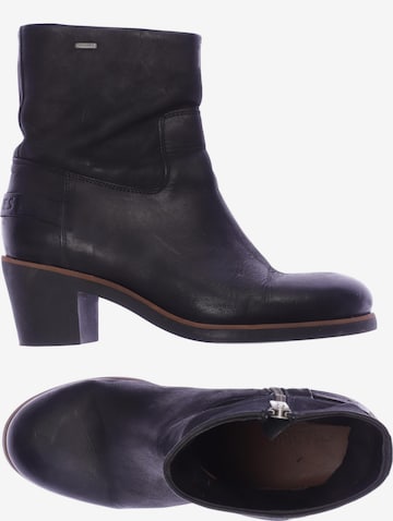 SHABBIES AMSTERDAM Stiefelette 39 in Schwarz: Vorderseite