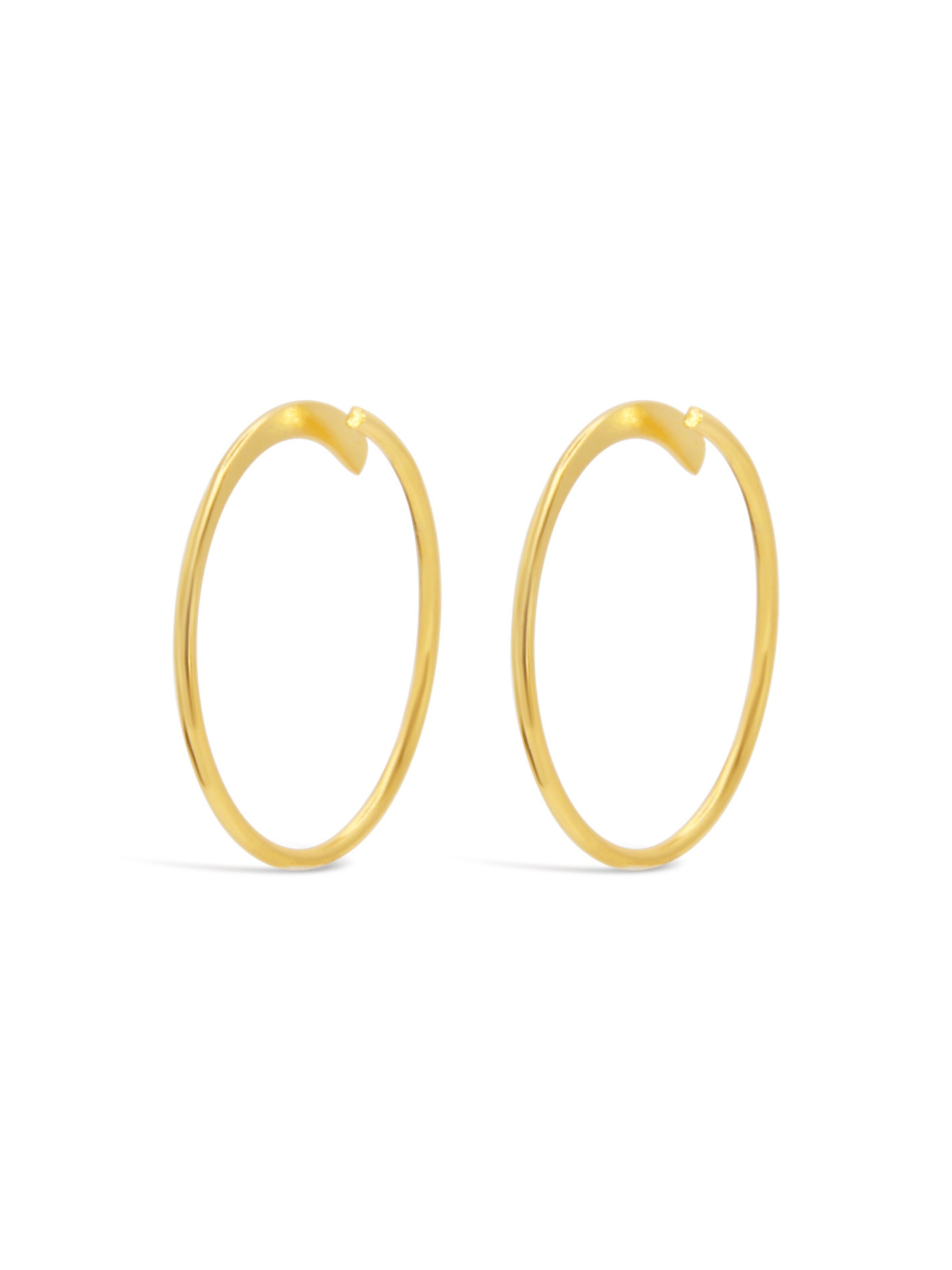 ARS-ARGENTI Earrings 'BELLA CIAO' in Gold: front