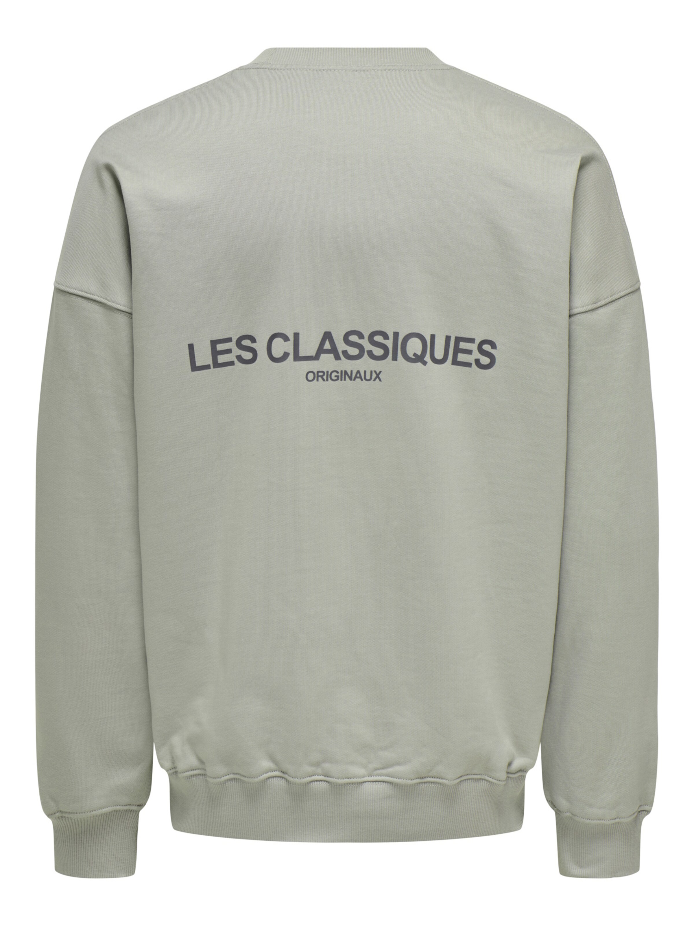 Felpa 'Les Classiques' di Only & Sons in grigio