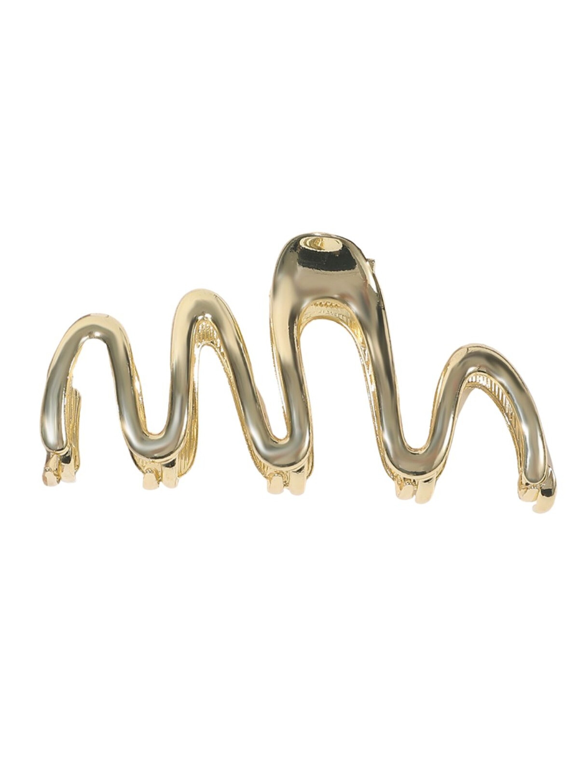 soho Hair accesoires Hair jewelry 'Malik Hair Claw - Gold' in 8cm x 8cm in Gold, Item view