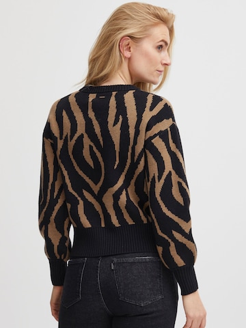 PULZ Jeans Sweater 'DEVIKA' in Black