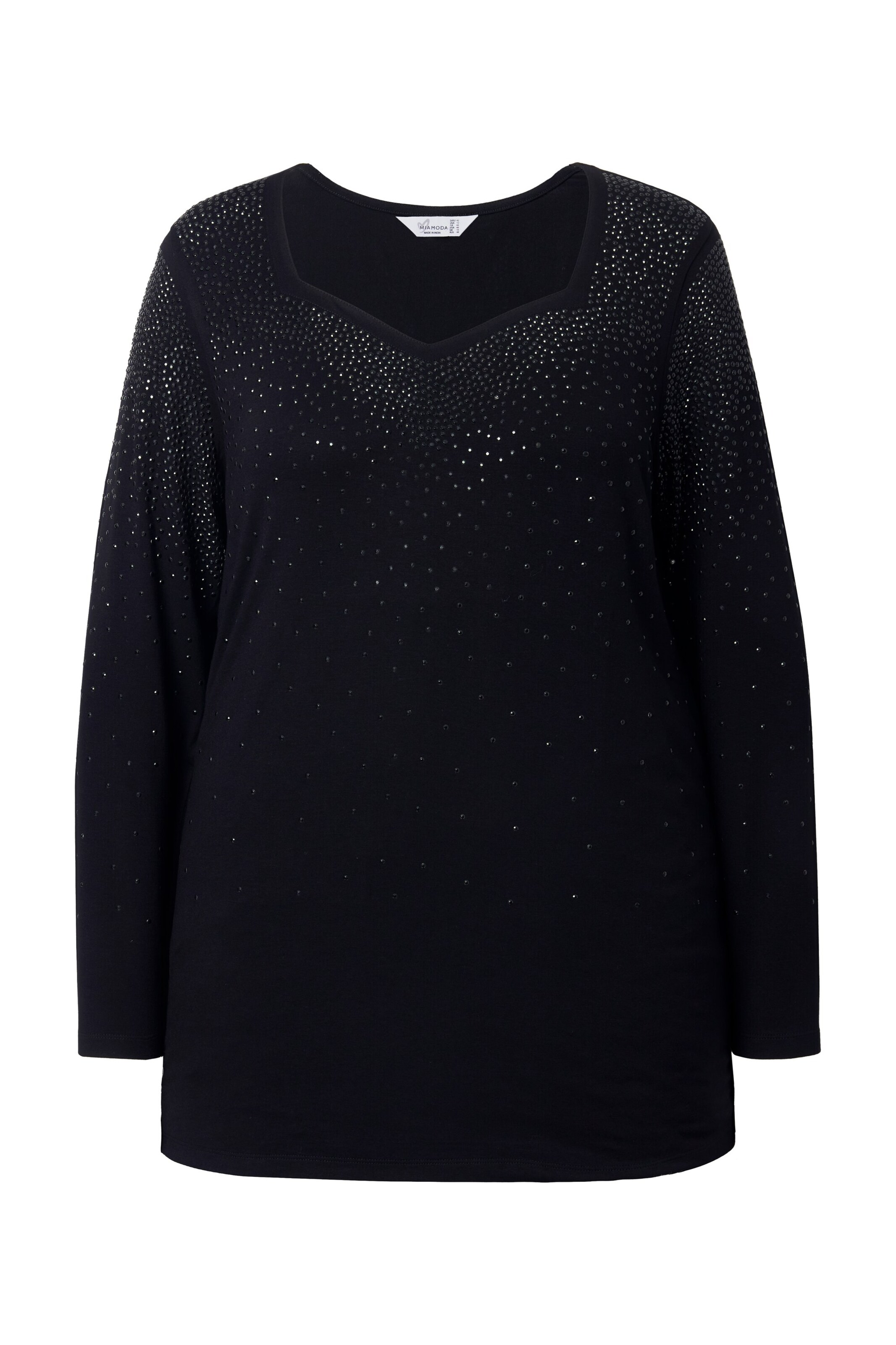 MIAMODA Shirt in Black: front