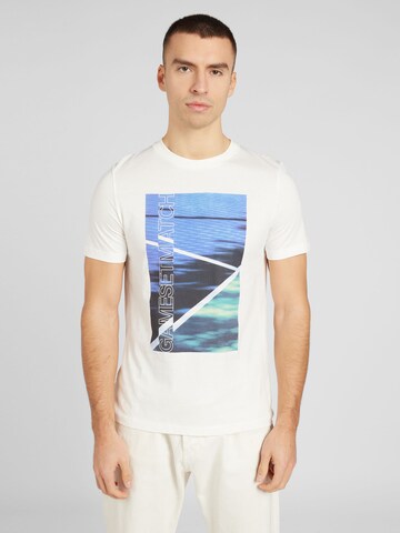 T-Shirt s.Oliver en blanc : devant