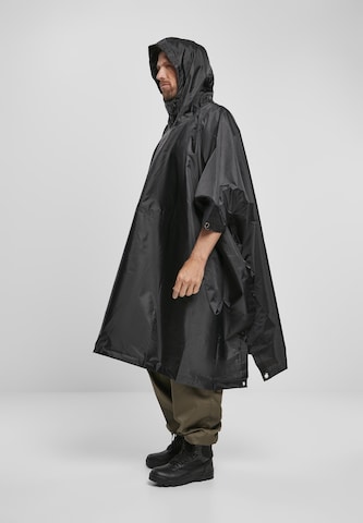 Brandit Poncho  'Ripstop' in Schwarz