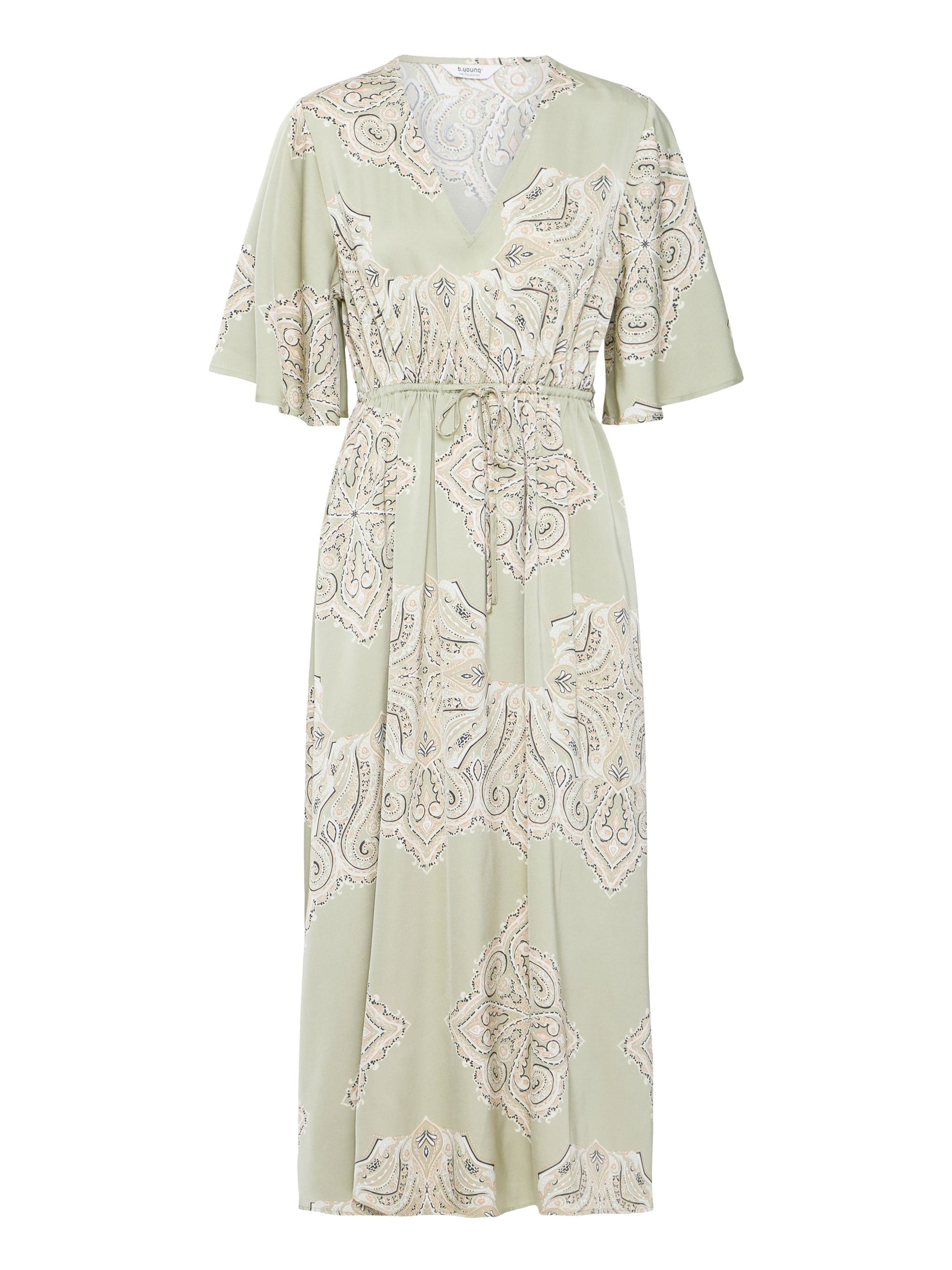 b.young Jurk ' BYJANNIKE ' in Groen: voorkant