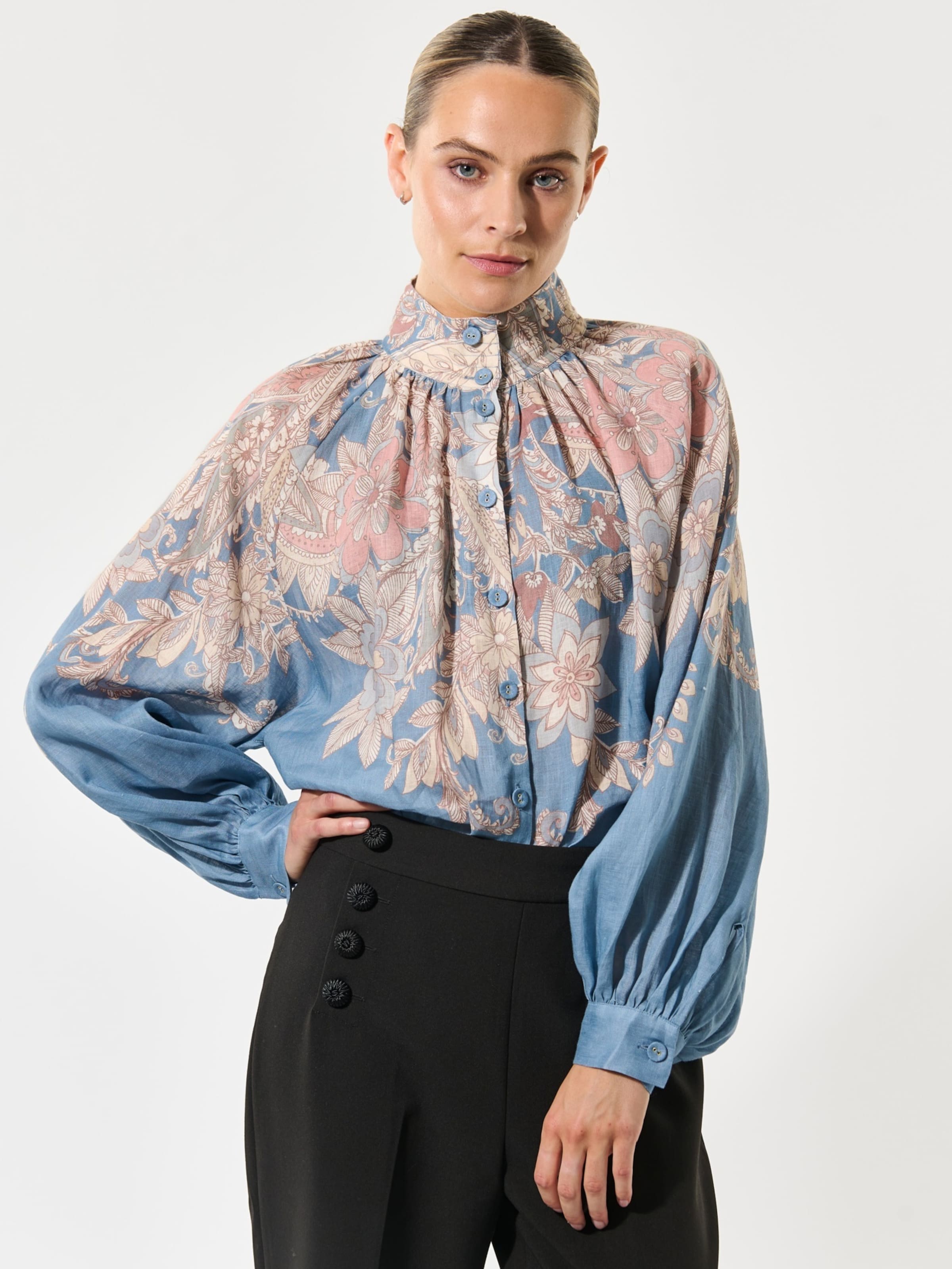 Dea Kudibal - Camisa ' NitaDEA NS ' em azul: frente