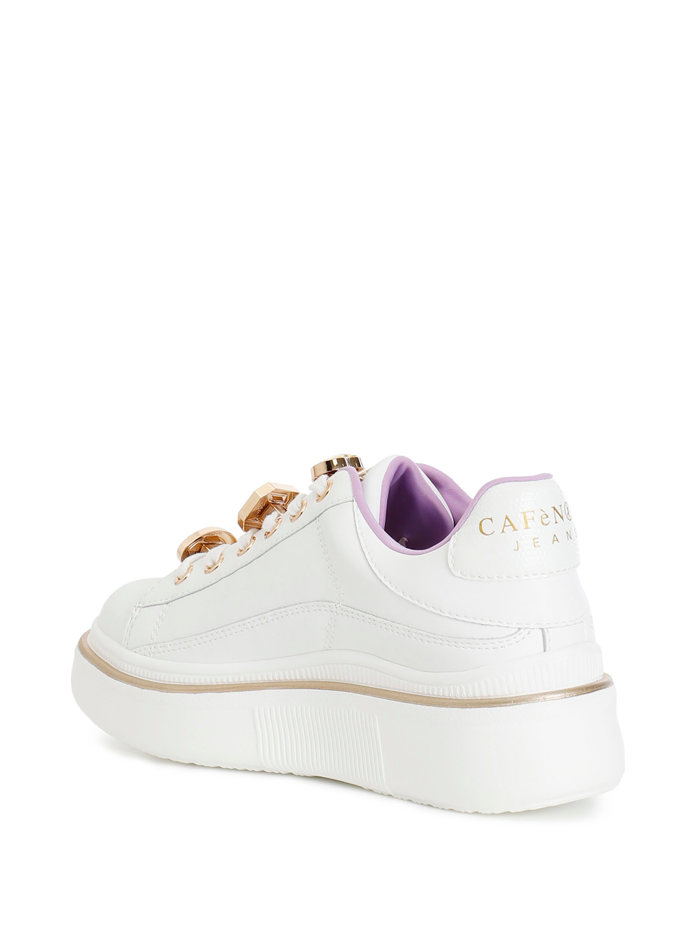 Sneaker bassa di CAFè NOIR in bianco