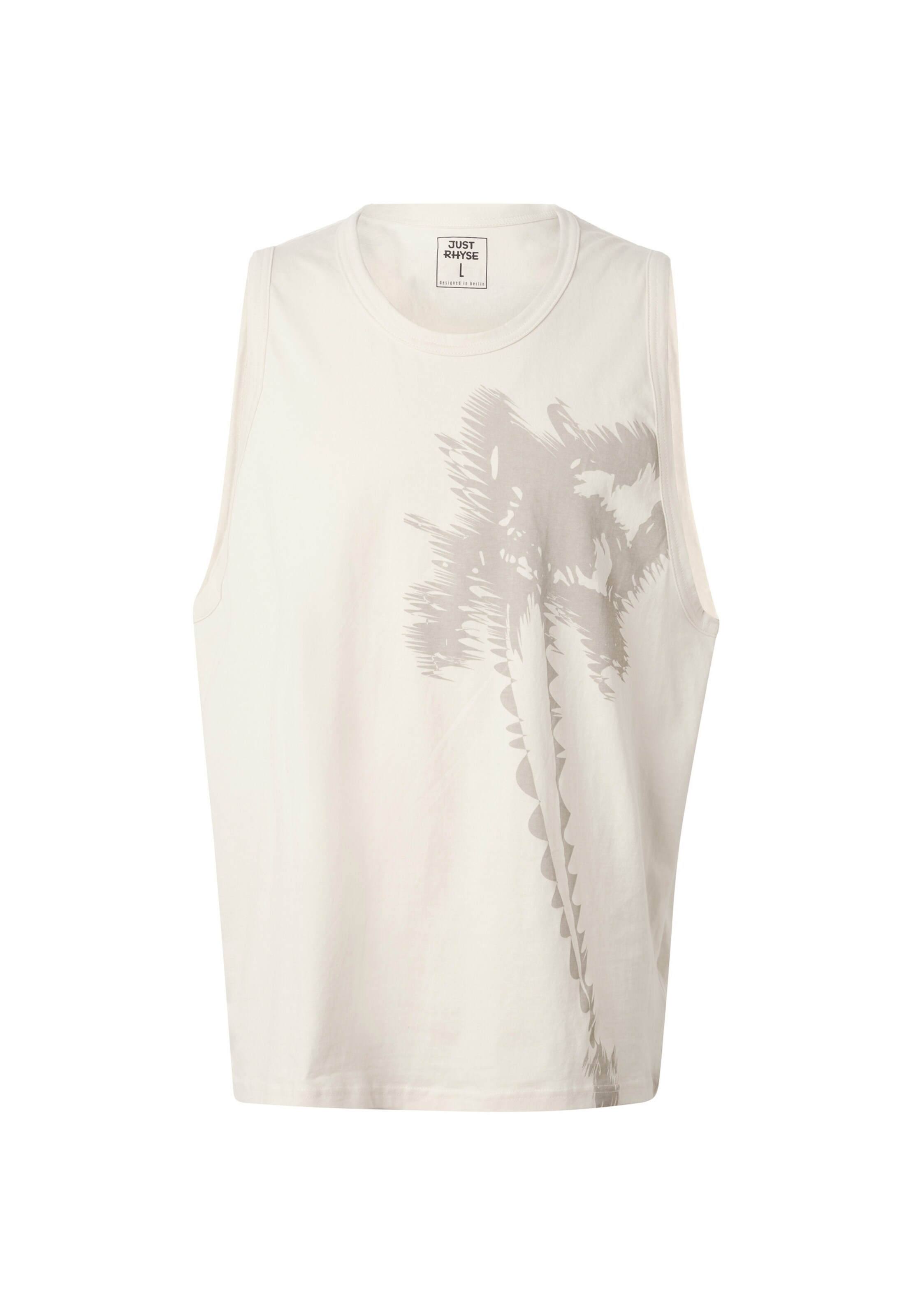 Just Rhyse Tričko – béžová: přední strana