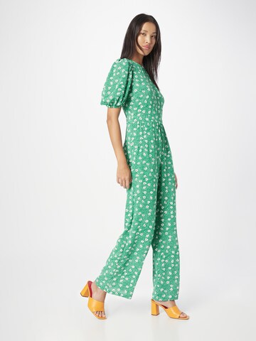 Tuta jumpsuit 'Daphne' di Traffic People in verde: frontale