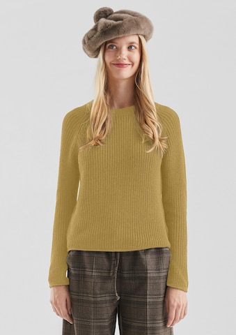 QS Trui in Geel: voorkant