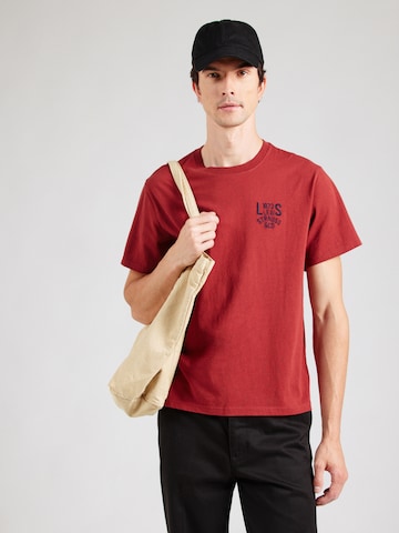 LEVI'S ® Средняя посадка Футболка в Красный: спереди
