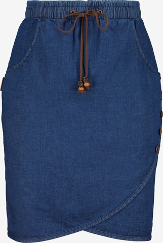 Alife and Kickin Skirt 'LuciaAK' in Blue: front