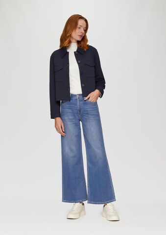 s.Oliver Wide leg Jeans 'Suri' in Blue