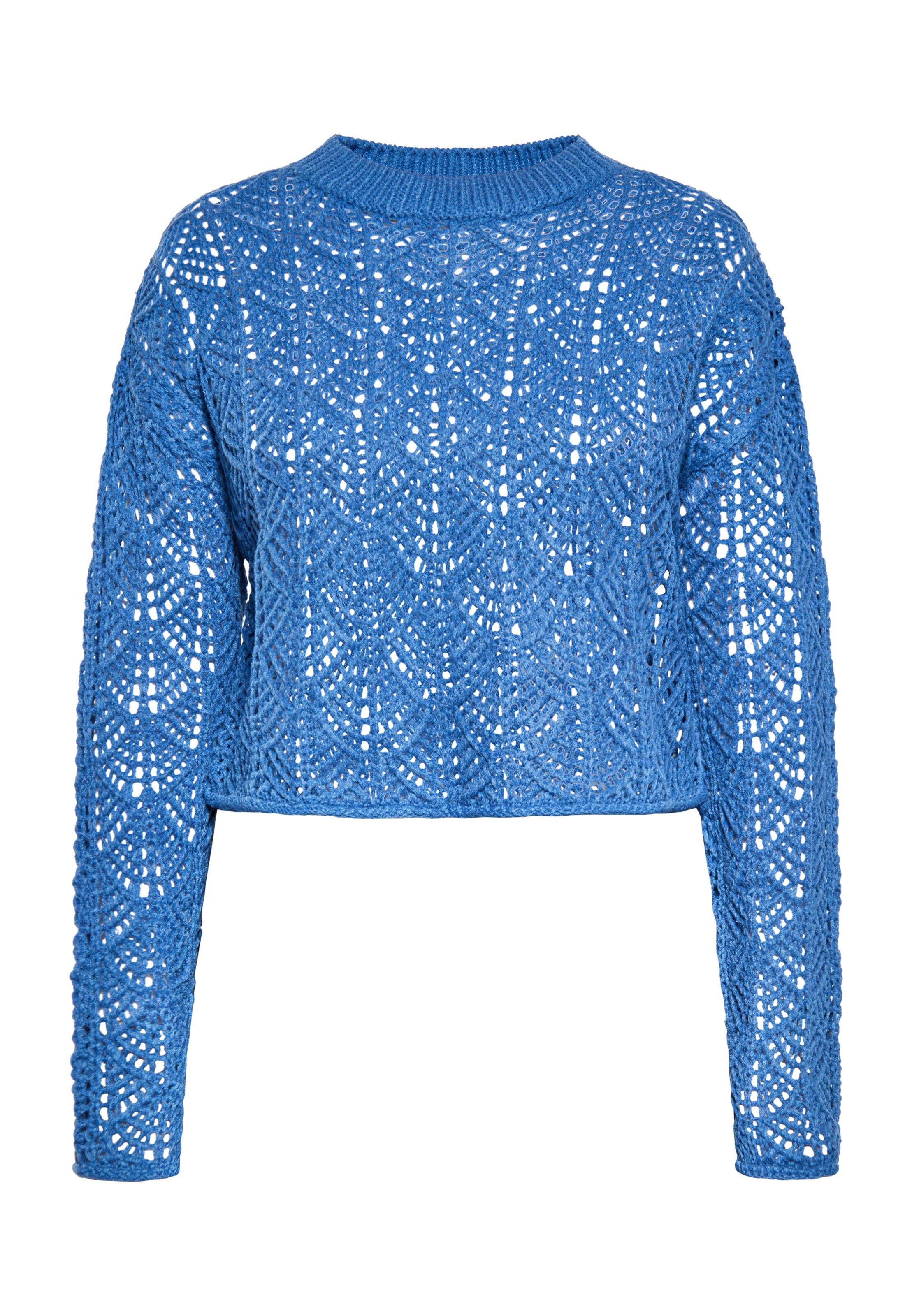Pull-over IZIA en bleu : devant