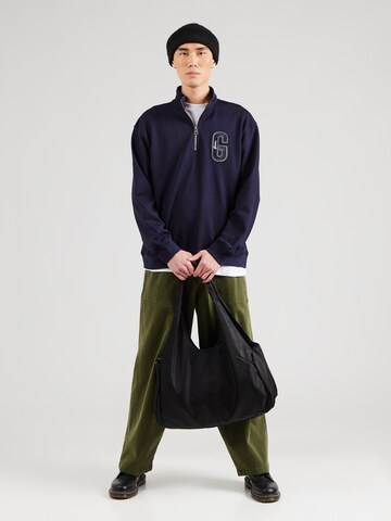 GUESS - Sweatshirt 'HARRIS' em azul