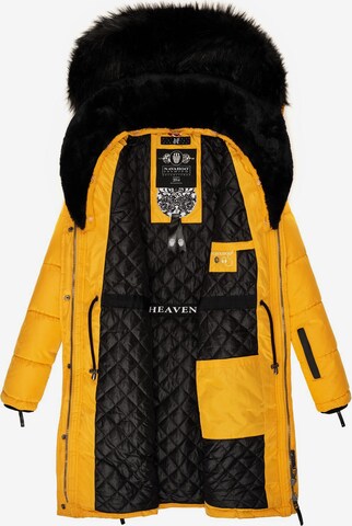 NAVAHOO Winter Coat 'Sinja' in Yellow