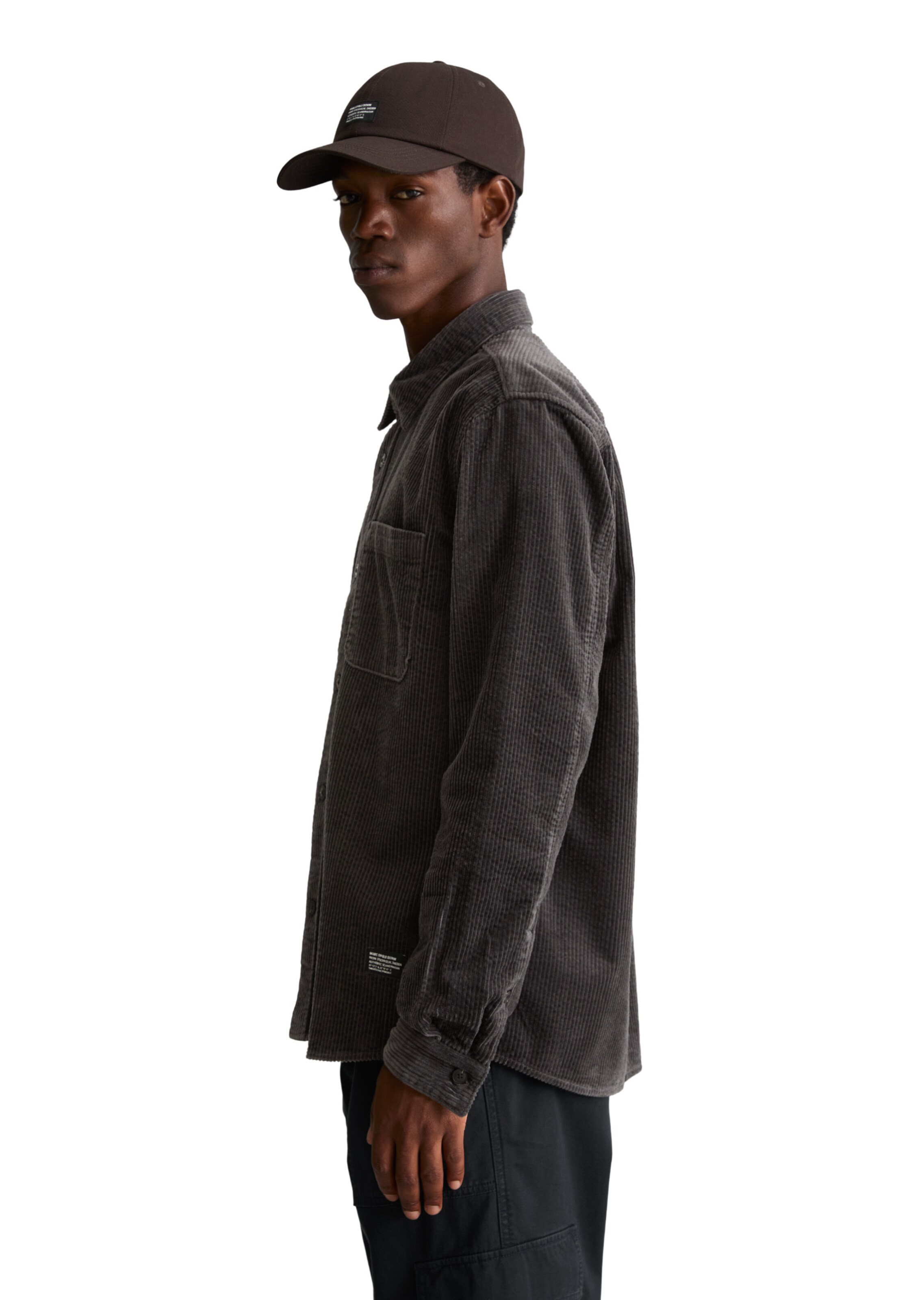 Coupe regular Chemise Marc O'Polo DENIM en gris