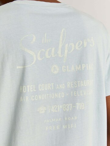 T-Shirt Scalpers en bleu