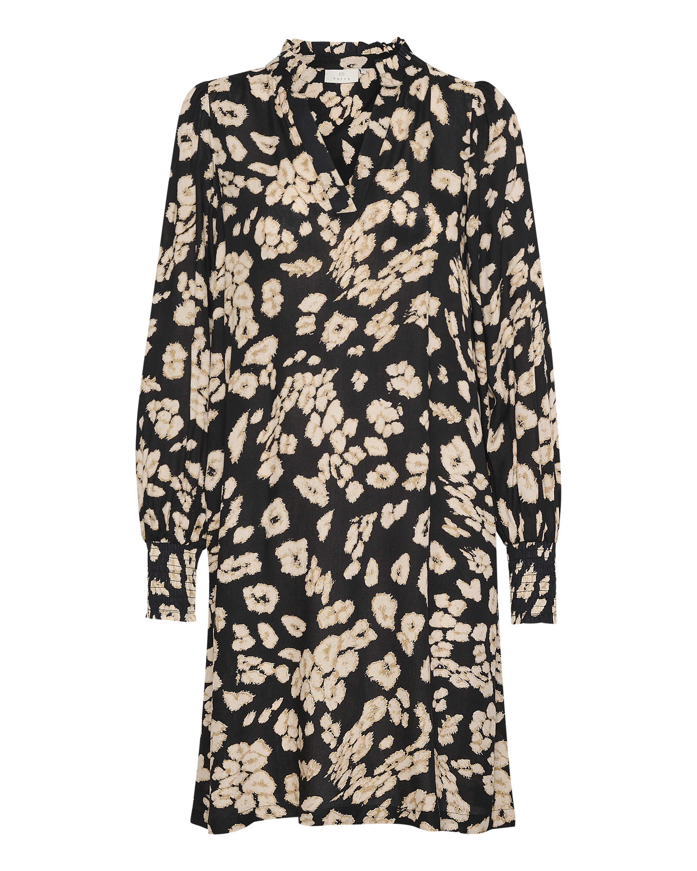 Kaffe Kleid 'Beathe' in Schwarz: Vorderseite