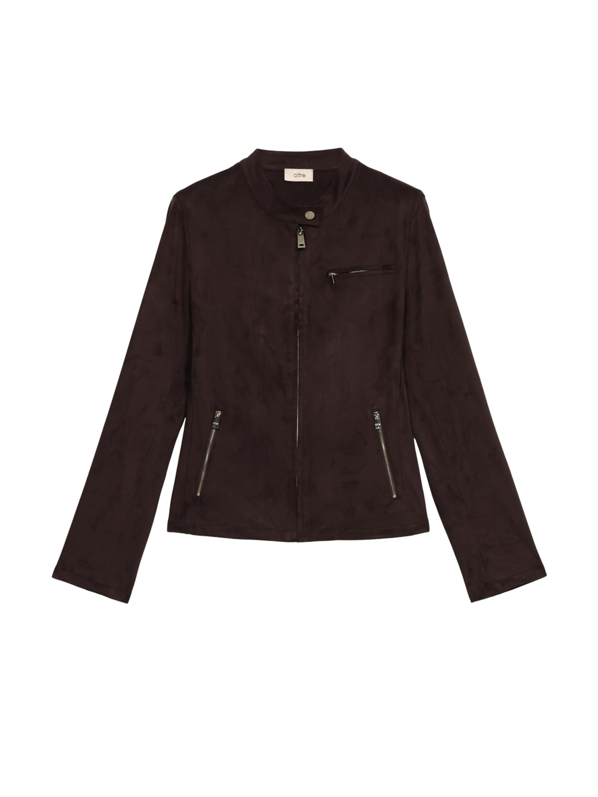 oltre Between-season jacket in Brown: front