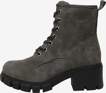 Dockers by Gerli Schnürstiefelette in Grau: Vorderseite