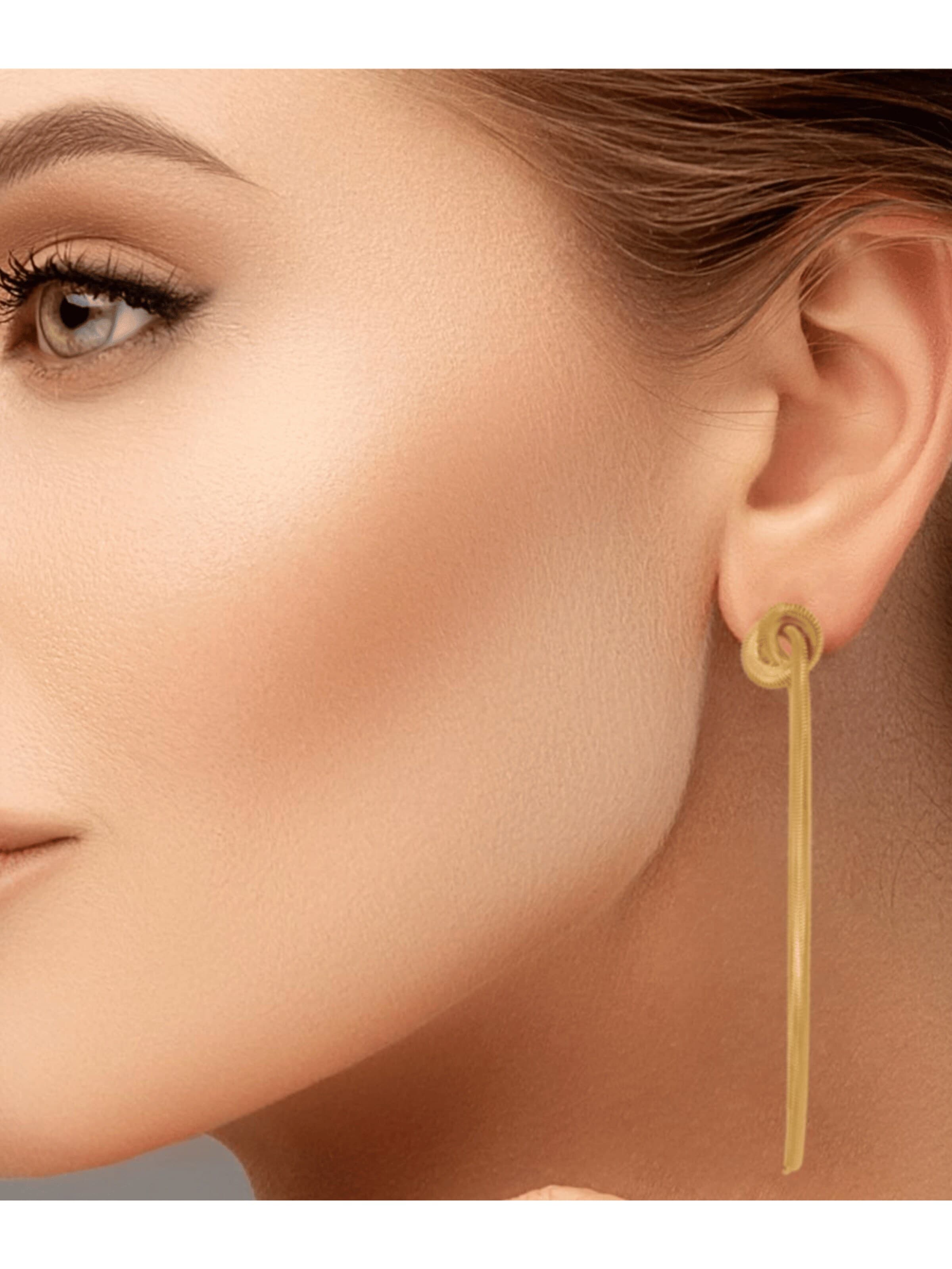 ARS-ARGENTI Earrings 'GORDIAN KNOTS' in Gold
