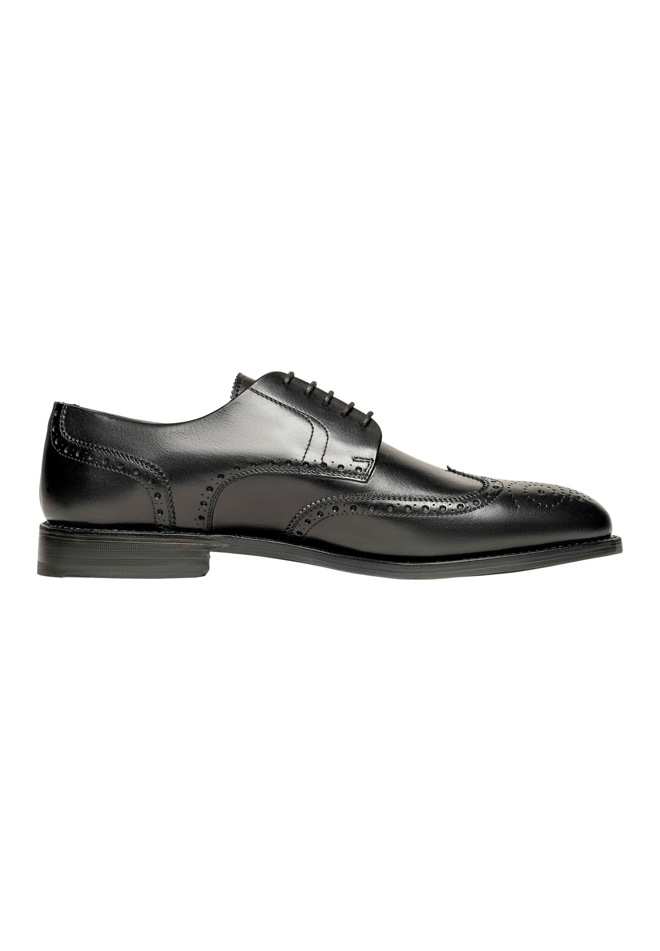 Männer Halbschuhe Henry Stevens Schnürschuh 'Winston' in Schwarz - VB24375 Männer Halbschuhe Henry Stevens Schnürschuh 'Winston' in Schwarz - VB24375