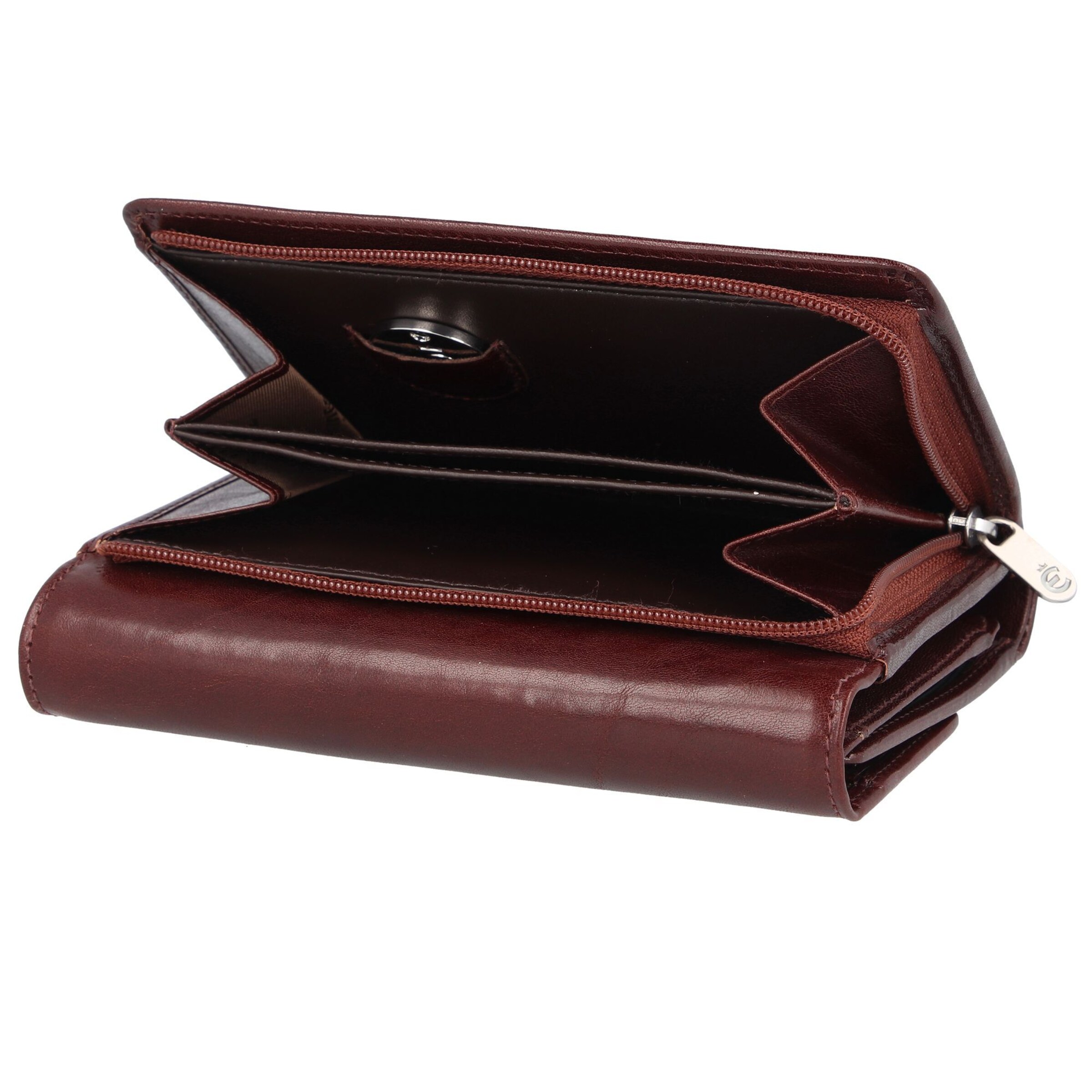 Portamonete 'Toscana' di Esquire in marrone