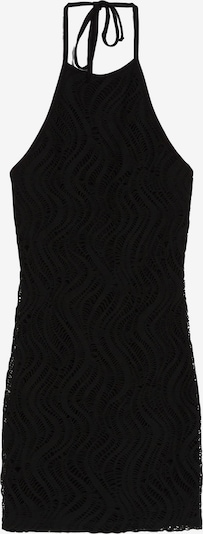 Bershka Gebreide jurk in de kleur Zwart, Productweergave