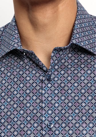 OLYMP Slim Fit Hemd in Blau