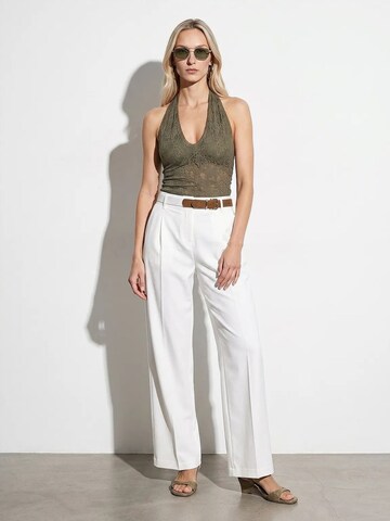Dilvin Wide leg Pants 'Hose' in White