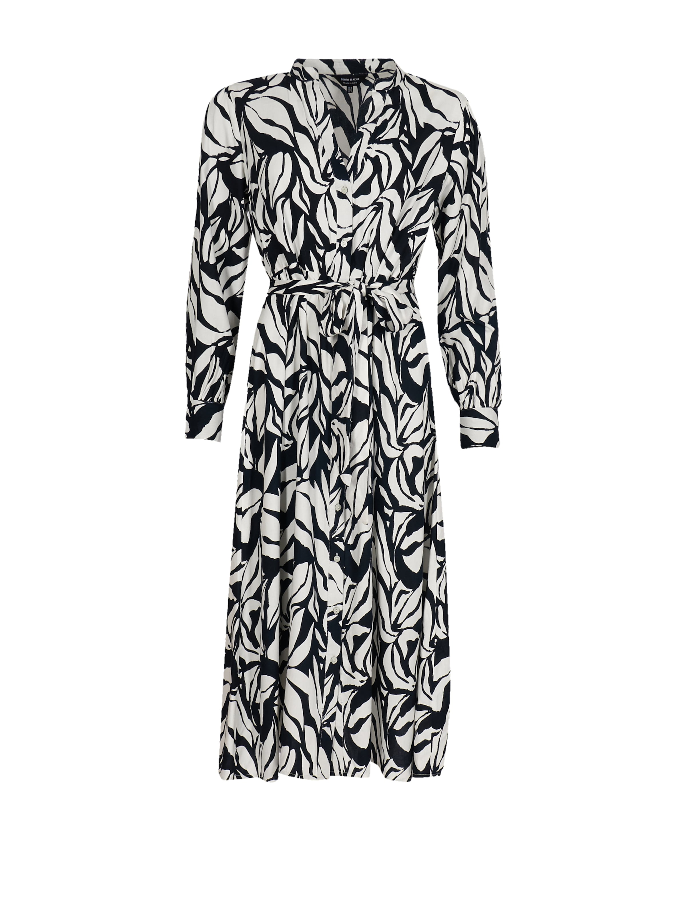 South Beach Blusekjole i sort: forside