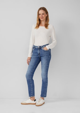 s.Oliver Slimfit Jeans 'Betsy' in Blauw: voorkant