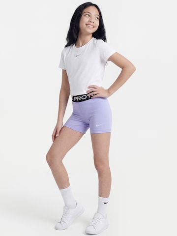 NIKE - Skinny Pantalón deportivo 'Pro' en lila