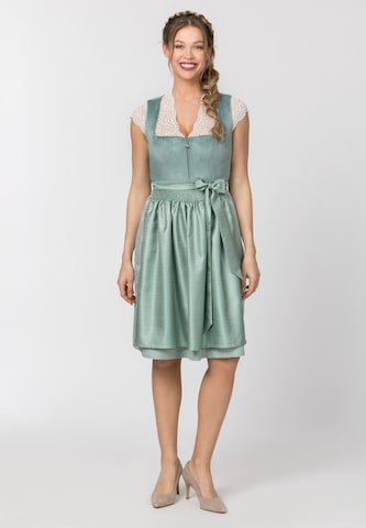 STOCKERPOINT Dirndl 'Mila' in Green: front