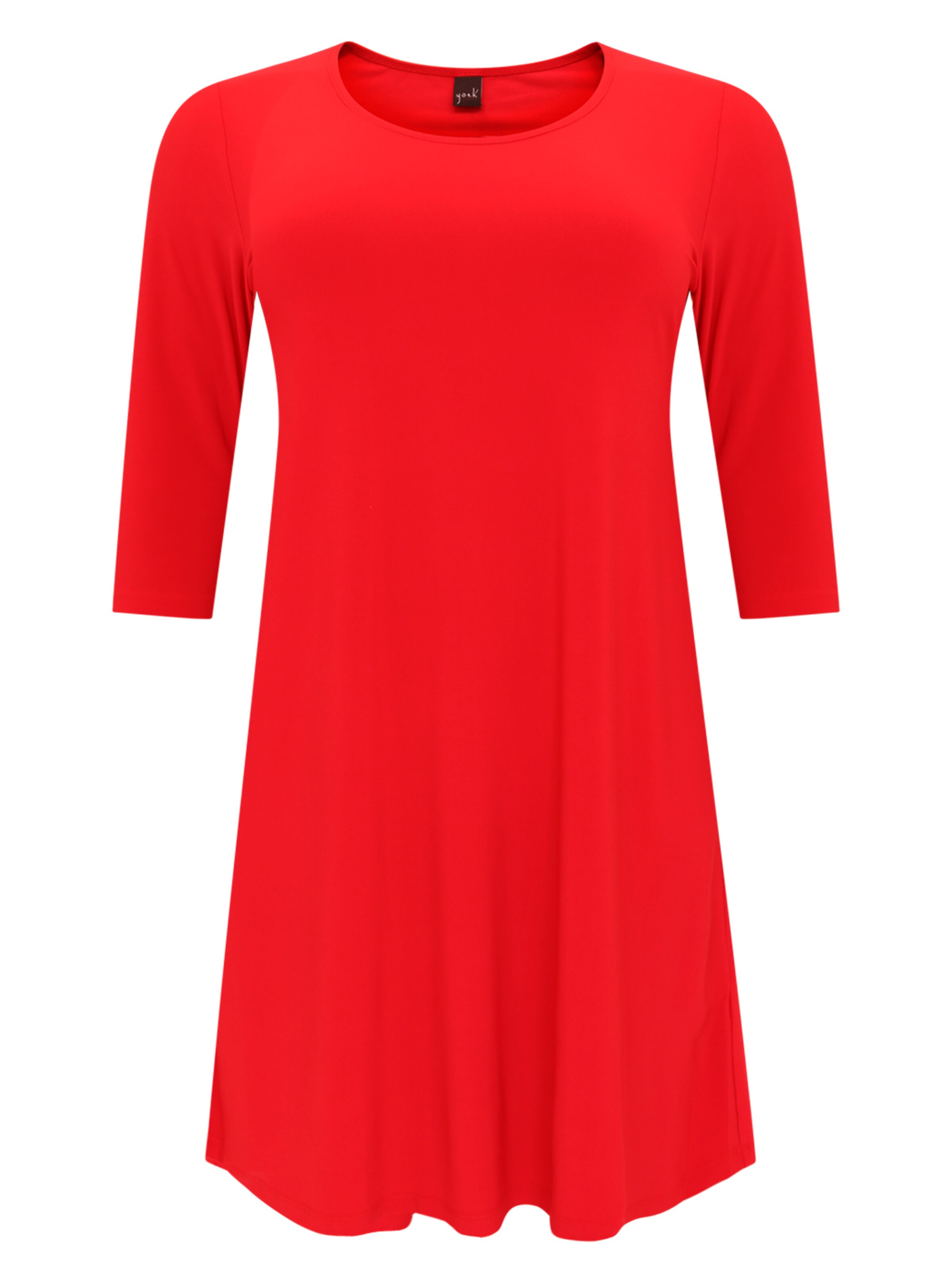 YOEK Jurk in Rood: voorkant