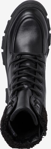 TAMARIS Lace-Up Ankle Boots in Black