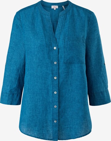 s.Oliver Blouse in Blue: front