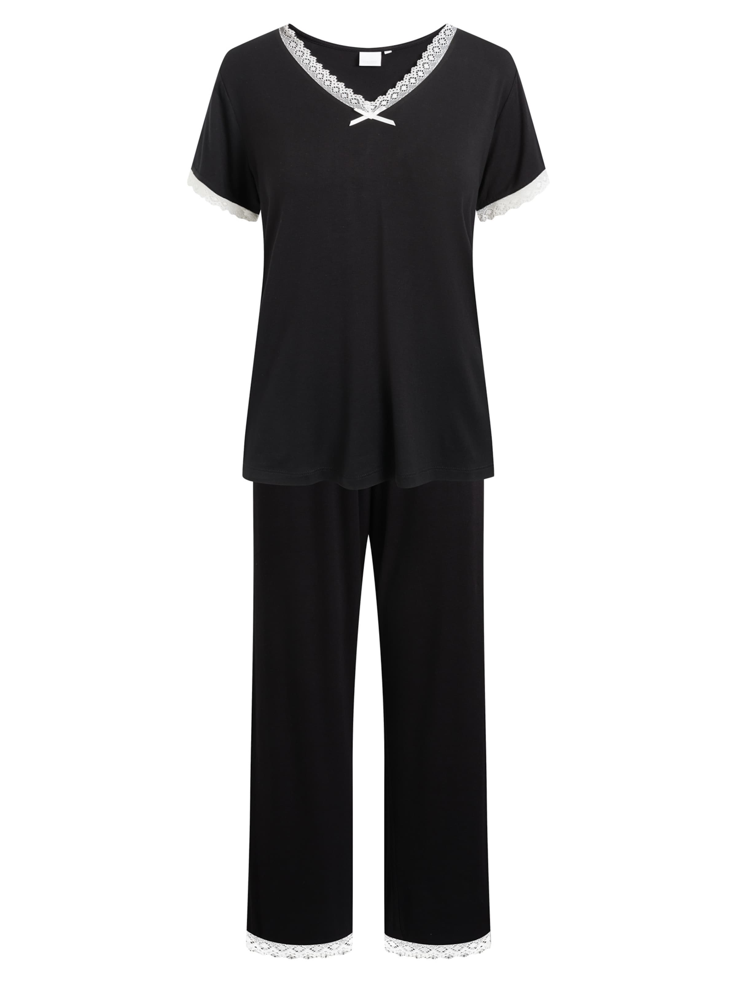 Pyjama CCDK Copenhagen en noir : devant