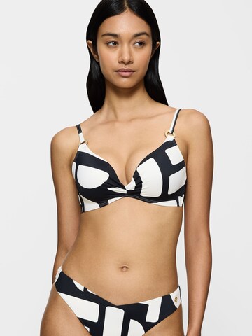 TRIUMPH Bralette Bikini Top ' Summer Allure ' in White: front